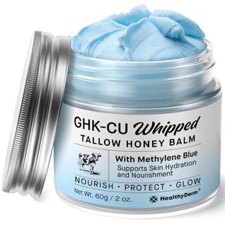 Peptídeos de cobre hidratante HealthyDerm GHK-Cu Blue Balm 60mL