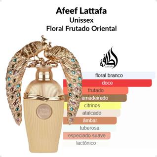 Perfume Arabe Afeef Lattafa EDP 100ml Unissex Original com Nota Fiscal
