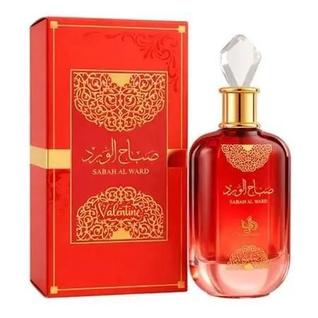 Perfume Arabe Sabah Al Ward ValentineFeminino EDP Floral Doce Romântico Alta Fixação ORIGI
