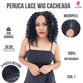 Peruca Lace Wig Americana - Acabamento das Gringas Em micropele - Sem Brilho Excessivo - U