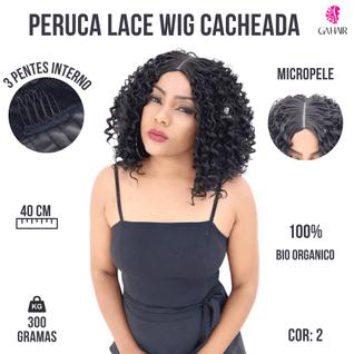 Peruca Lace Wig Americana - Acabamento das Gringas Em micropele - Sem Brilho Excessivo - U