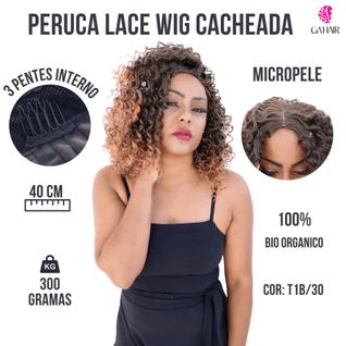 Peruca Lace Wig Americana - Acabamento das Gringas Em micropele - Sem Brilho Excessivo - U