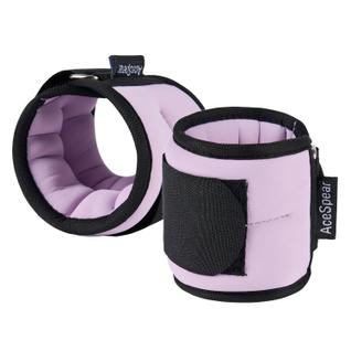 Pesos no tornozelo AceSpear Purple, 0,5 kg, par de exercícios físicos