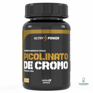Picolinato De Cromo 250mcg de cromo 60 Cápsulas Nutry Power ApisNutri