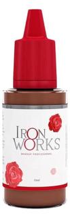 Pigmento Castanho Intermediário Iron Works 15ml Sobrancelhas