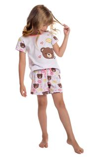 Pijama Infantil Menina Hora Do Soninho Ursinho