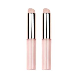 Pincel De Silicone Reutilizável Para Arte De Unhas, Aplicador De Pigmento Em Pó Espelhado 