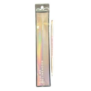 Pincel Duo de Delineador Holographic Ruby Rose