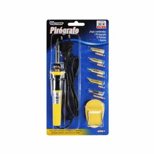 Pirógrafo que funciona como Ferro de Solda 30W 220V Western PI-07
