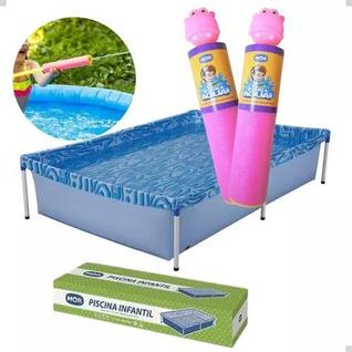 Piscina Estrutural 1000l Mor + 2 Lança Agua