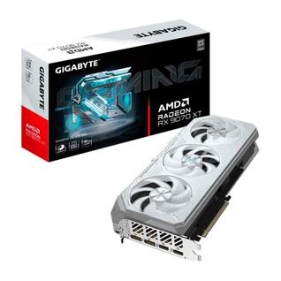 Placa de Vídeo Gigabyte RX 9070 XT Gaming OC ICE AMD Radeon, 16GB, GDDR6, RGB, Branca - GV