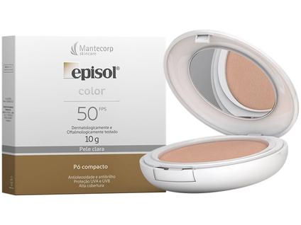 Pó Compacto Episol Color Pele Clara Tom 2 Fps 50 10G