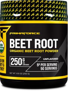 Pó de raiz de beterraba Primaforce Organic 250g sem sabor