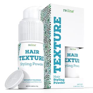 Pó modelador de textura de cabelo  Penteado natural fosco para texturizar e dar volume  Pó