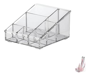Porta Organizador Maquiagem Cosméticos 7 Divisórias Acrílico