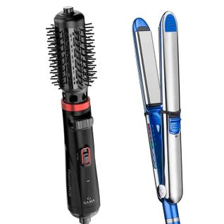 Prancha De Cabelo Gold Profissional Ion 465ºf Titanium Chapinha Progressiva Digital Bivolt