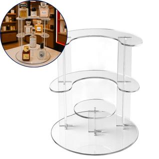 Prateleira 4 Andares Display Vitrine Balcão Loja Suporte Decoração Versátil Expositor