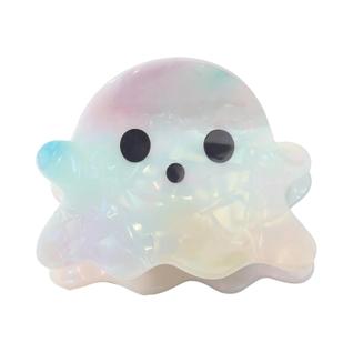 Presilha De Cabelo PVC Com Estampa De Fantasma De Halloween, Acessório Clássico E Criativo