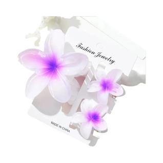 Presilhas De Cabelo Florais Em Degradê Cor De Doce, 3 Peças/18 Peças, Acessórios De Cabelo