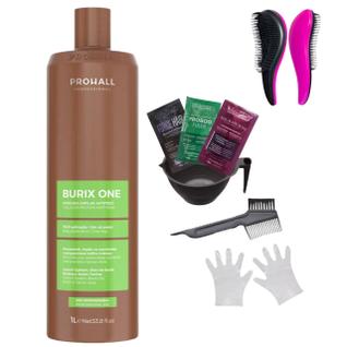 Progressiva prohall burix one sem formol 1l + 6 produtos