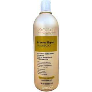 Prohall Extreme Repair Shampoo Pós Química Higienização Hidratação profunda Brilho Recuper