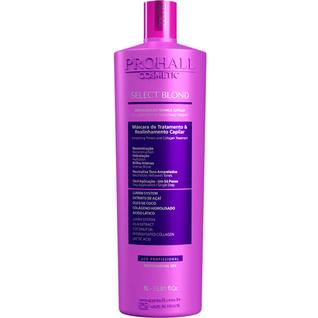 Prohall Select Blond - Escova Progressiva Orgânica Cabelos Loiros 1L