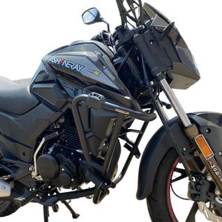 Protetor de Motor e Carenagem Coyote Com Pedaleiras Preto - JEF 150s ano 2023 em Diante - 