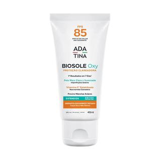 Protetor Solar 12HS Biosole Oxy FPS 85 com Vitamina C e Niacinamida - ADA TINA