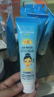 Protetor solar alta proteção vitamina E fator 30