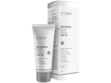 Protetor Solar BB Cream FPS70 Com Cor 40g  Anasol