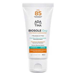Protetor Solar Clareador Ada Tina Biosole Oxy FPS 85