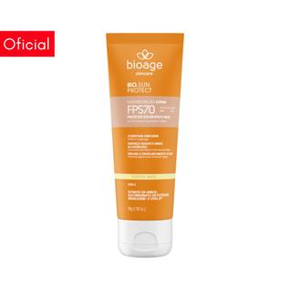 Protetor Solar Efeito Base FPS 70 Tom 2 Cobertura Uniforme 45g - Bioage