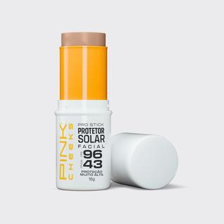 Protetor Solar Facial Com Cor PRO STICK PRO15 FPS96 PINK CHEEKS