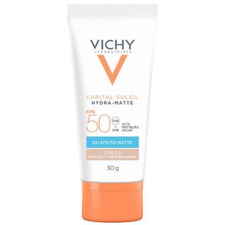 Protetor Solar Facial com Cor Vichy Capital Soleil Hydra-Matte FPS50