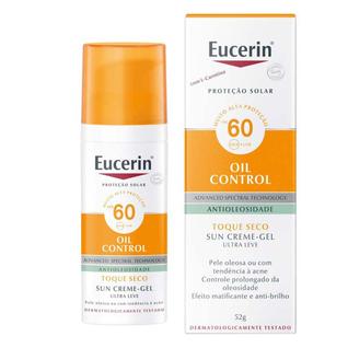 Protetor Solar Facial Eucerin Sun Oil Control Creme Facial FPS 60