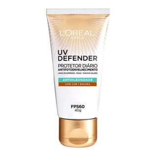 Protetor Solar Facial L'Oréal Paris UV Defender Antioleosidade FPS60
