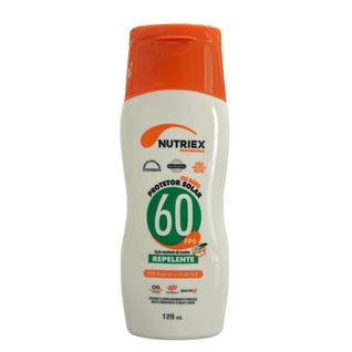 Protetor Solar FPS 60 120ml com Repelente Nutriex