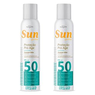 Protetor Solar Spray 50 Fps Sun Prime 150ml 2 Unidades AE2600019 MY HEALTH