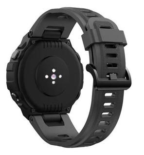 Pulseira De Silicone Marca 123smart Compativel Com T rex 1  Cor Cinza Escuro