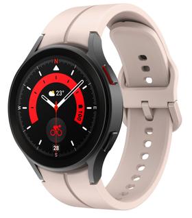 Pulseira de Silicone Ridge Exclusiva para Galaxy Watch 4 Watch4 e Watch 5 Watch5 - Rosa
