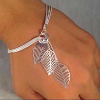 Pulseira em Prata 925 com Detalhes de Folhas Vazadas  Delicadeza e Elegância Atemporal