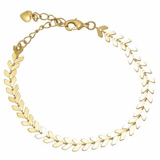Pulseira Modelo Espinha de Peixe Folheado em Ródio Branco e em Ouro 18K Softjoias