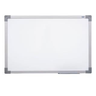 Quadro Branco 90x60 Moldura em aluminio soft com porta apagador