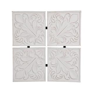 Quadro decorativo estilo mandala de madeira