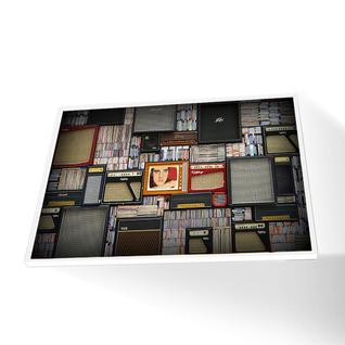 Quadro Salão Musical Vinil Com Vidro