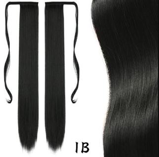 Rabo De Cavalo Fita Para Amarrar Idêntico Cabelo Humano Top