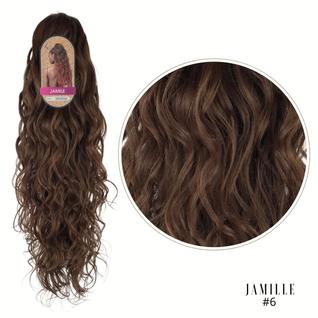 Rabo de Cavalo Ondulado 70 cm 177 gramas Jamille Ser Mulher Bio Vegetal Fibra Futura Regul