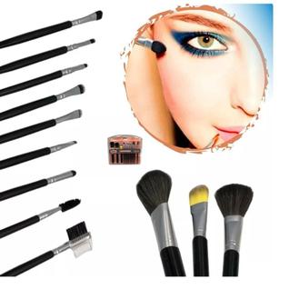 "Realize suas melhores maquiagens com o Kit 12 Pincéis de Maquiagem Profissional Sombra Co