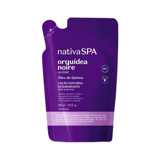 REFIL LOÇÃO HIDRATANTE DESODORANTE CORPORAL NATIVA SPA ORQUÍDEA NOIRE 350ML Creme Hidratan