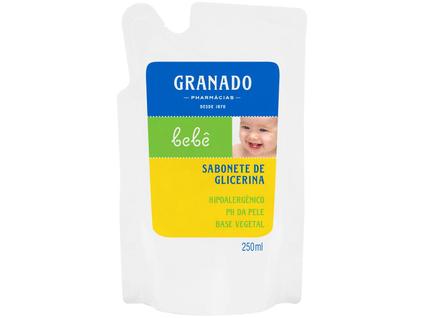 Refil Sabonete Líquido de Glicerina Granado Bebê Tradicional 250ml